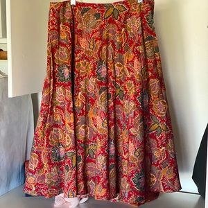Bespoke Silk Skirt